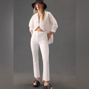 NEW Mother The Hustler Patch Pocket Ankle Fray Fairest Of Them All Size …